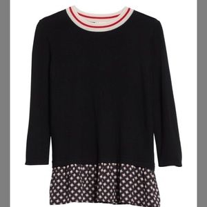 Kate Spade Diamond Mixed Media Sweater - NWT